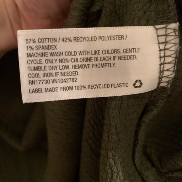 Ava & Viv Split Neck Roll Sleeve Shirt - Picture 5 of 5